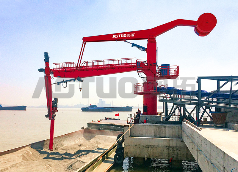 تخلیه کننده کشتی پیچ ثابت 600-15000 DWT 100-500 تن در ساعت